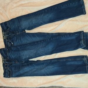 Boys size 8 blue jeans